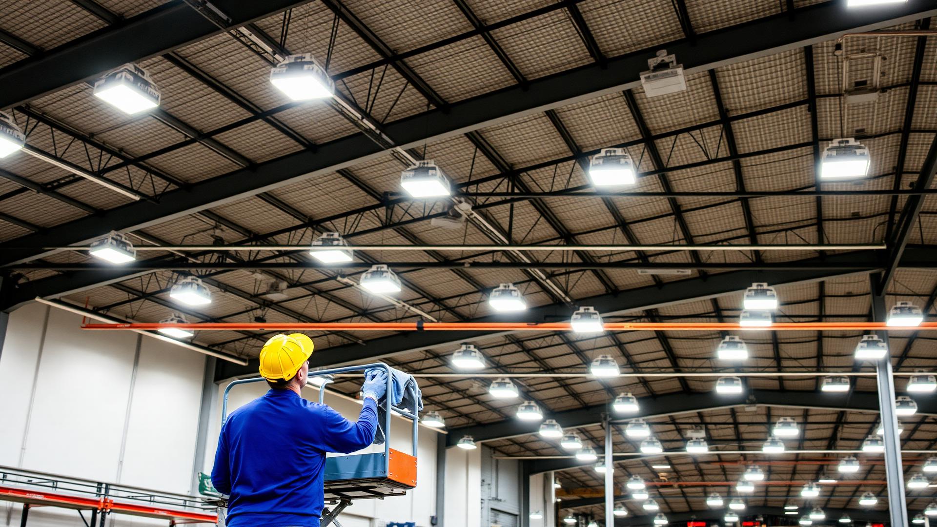 Commercial LED lighting installation Charleston SC