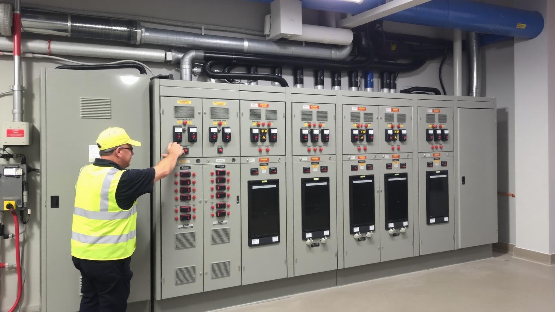 Commercial electrical panel upgrade Charleston SC