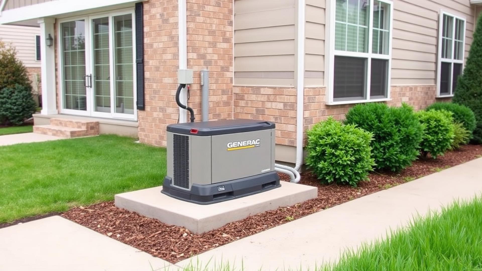 Whole home standby generator installation Charleston SC
